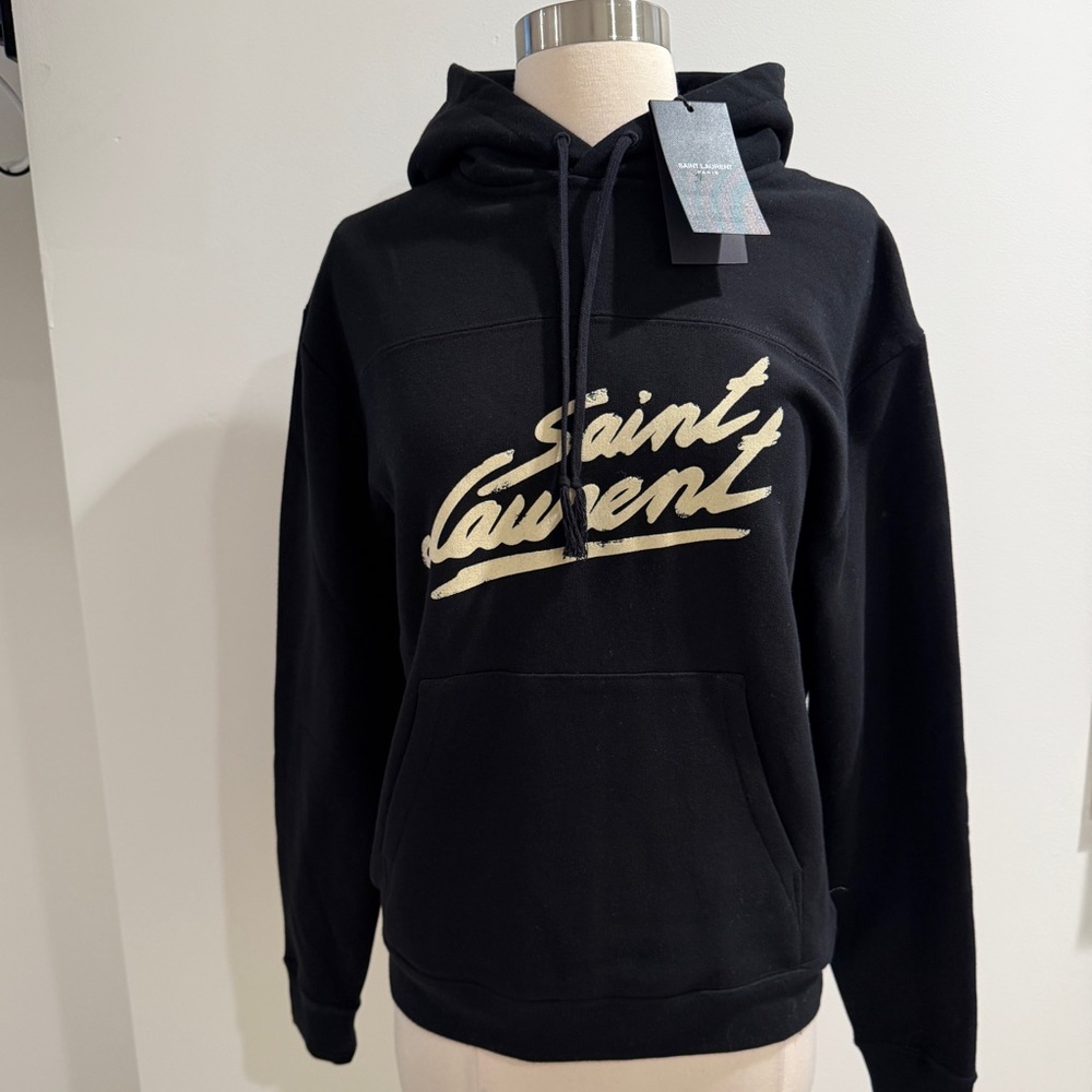 Saint Laurent Classic Black Hoodie